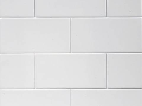 Flat Matt White Subway Tiles 10x20 Reduced to clear
