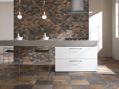 Natural Slate Tiles With No Maintenance - Porcelain Natural Slate Tiles