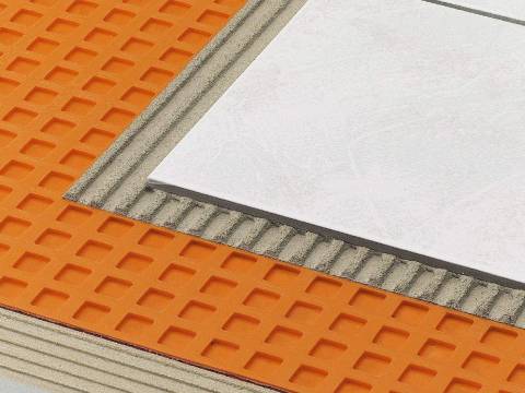 Schluter Ditra matting
