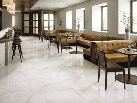 White Statuario Marble Tiles