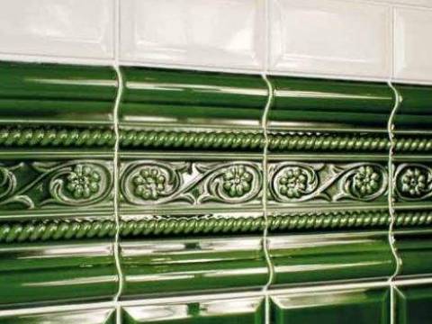 Green Victorian Metro Tile