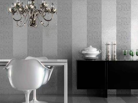 Metallic Mosaic Tiles