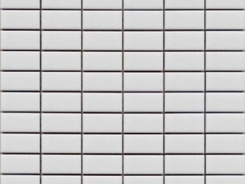Matt White Rectangle Mosaic Tiles Reduced  by over 50%f