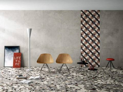 Stunning Terrazzo Style Tiles -The Frammento Collection