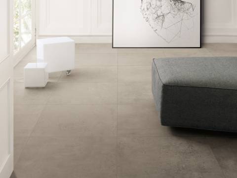 Minimalist Concrete Tiles - The Calcestruzzo Collection