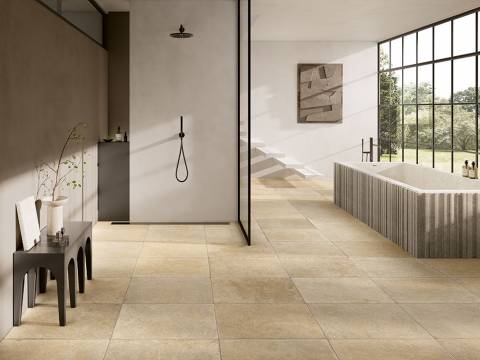 Timeless Flagstone Tiles - The Beaune Collection