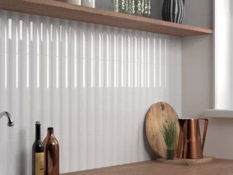 Undulated Colourful Wall Tiles - The Canva Collection