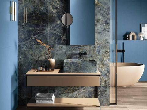 Florentine Collection | Polychromatic Porcelain Marble Tiles