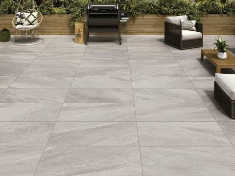 Outdoor Porcelain Paving Grey & Ivory | Lowest Ever €50/m² Dublin