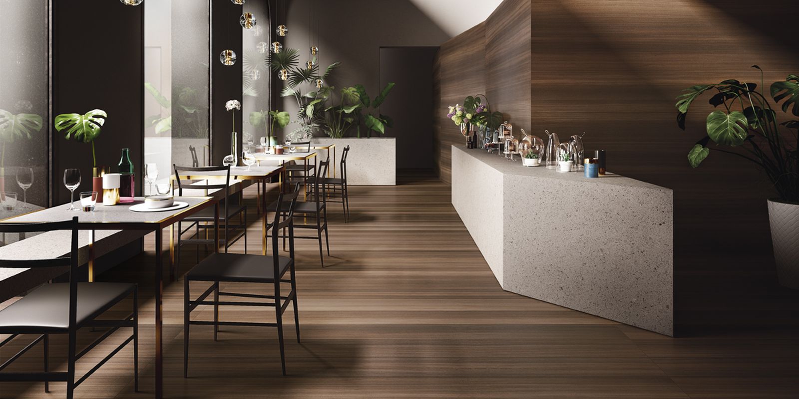 Large Format Wood Effect Tiles